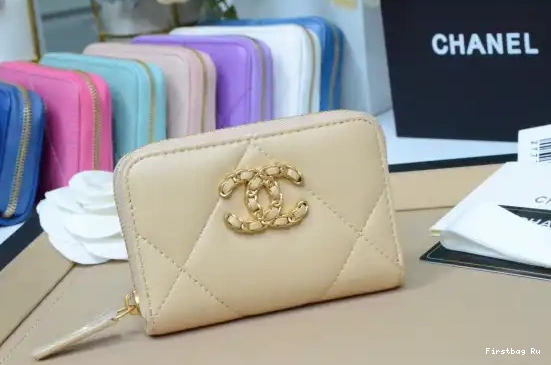 Firstbag Ru COIN PURSE CHANEL ZIPPED 19 0629